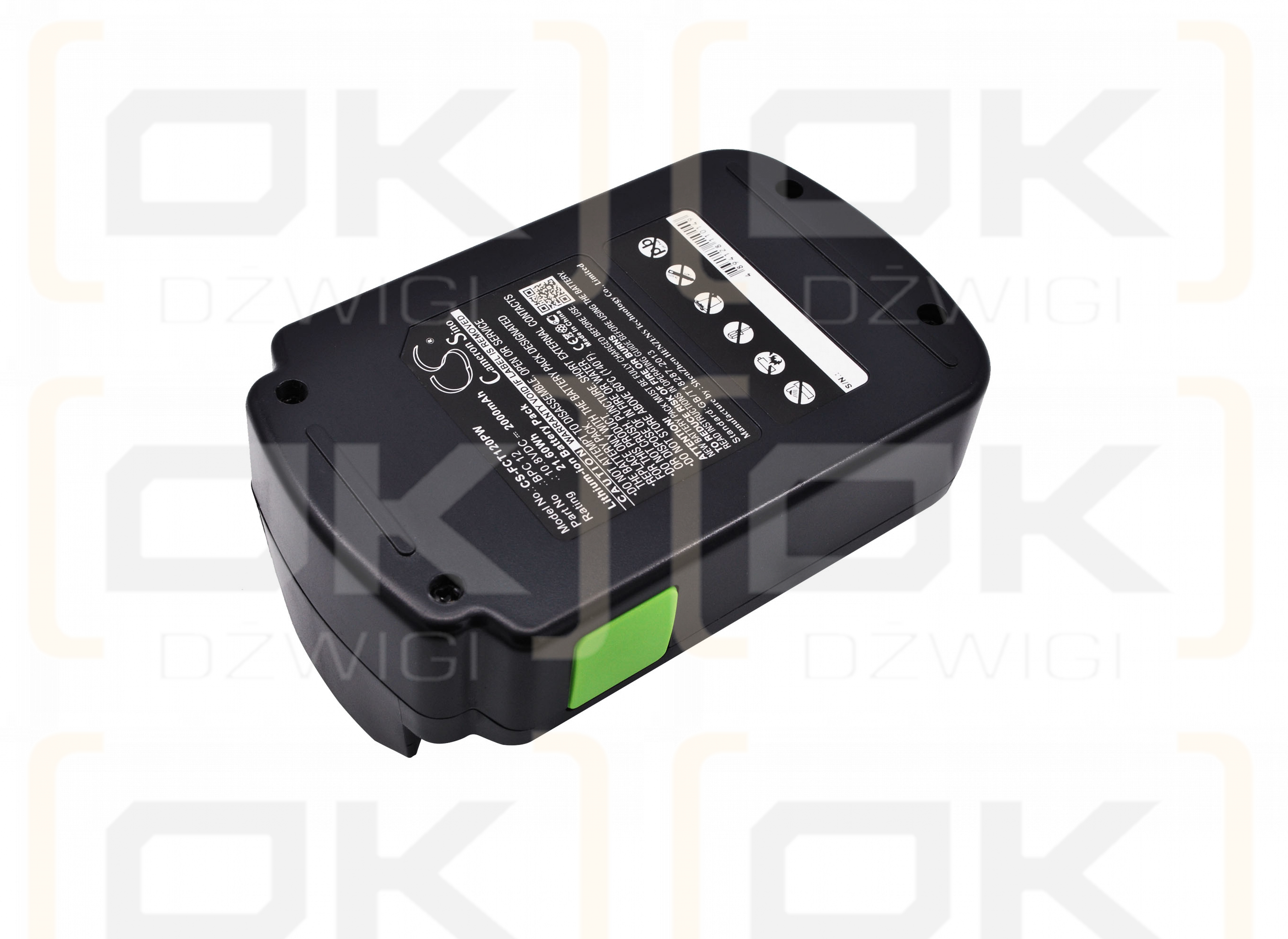 Festool C 12 Li / BPC 12 2000 mAh Li-ion 10,8 V (Cameron Sino)