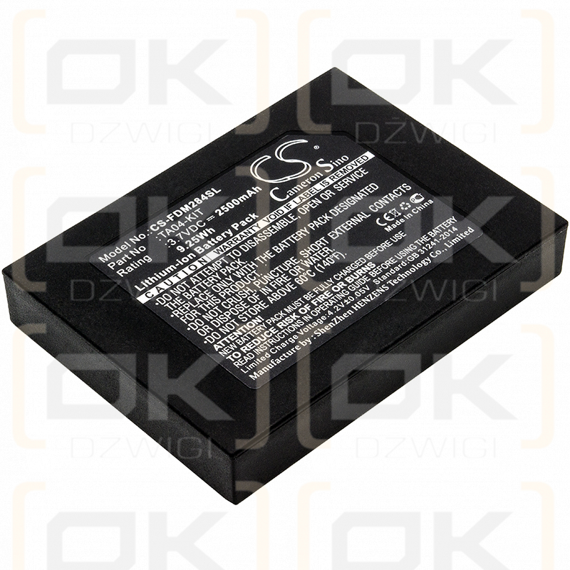 Мультиметр FLIR DM93 / TA04-KIT, 2500 мАч, литий-ионный аккумулятор, 3,7 В (Cameron Sino)