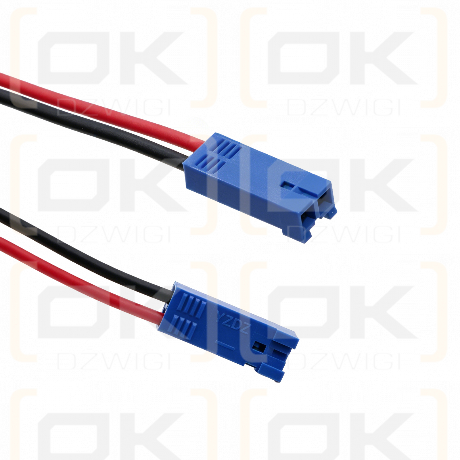 Replacement battery for FDK CR2/3 8.L (With BERG-2P connector) 1700 mAh Li-MnO2 3 V (Cameron Sino)