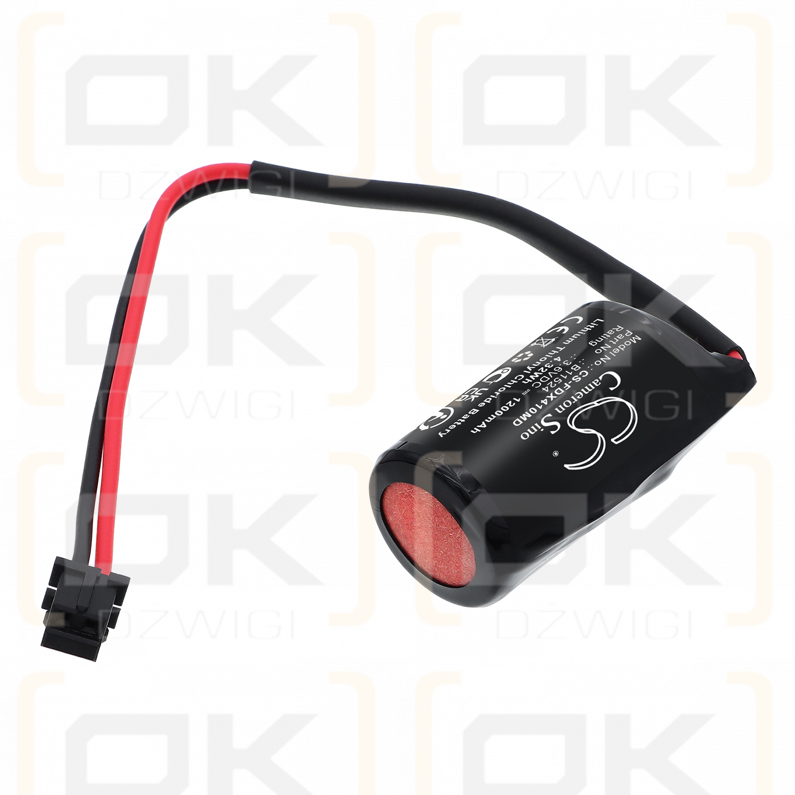 Fukuda Denshi FCP-4101 EKG-Speicher / B11524 1200 mAh Li-SOCl2 3,6 V (Cameron Sino)