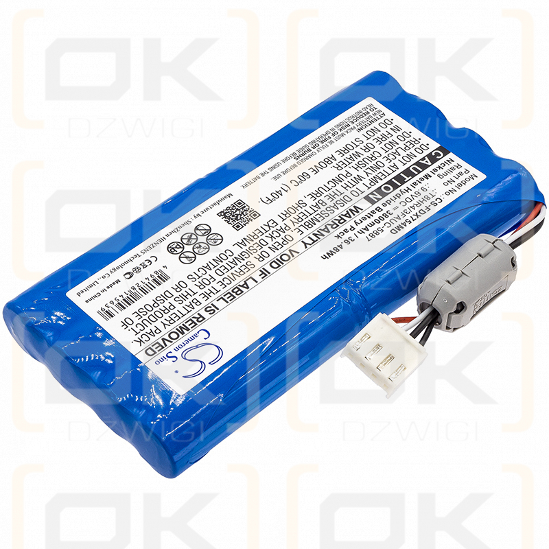 Fukuda FX-7542 / T8HR4/3FAUC-5887 3800mAh Ni-MH 9.6V (Cameron Sino)