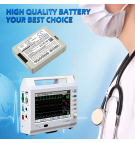 Ersatzakku für Fukuda Denshi DS8100 Monitor / BTO-008 2800mAh Li-Ion 14,4V (Cameron Sino)
