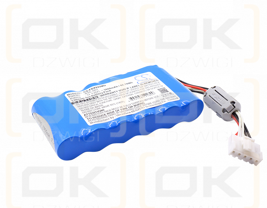 Fukuda Cardimax FX-8322R / BTE-001 3800mAh Li-ion 11.1V (Cameron Sino)