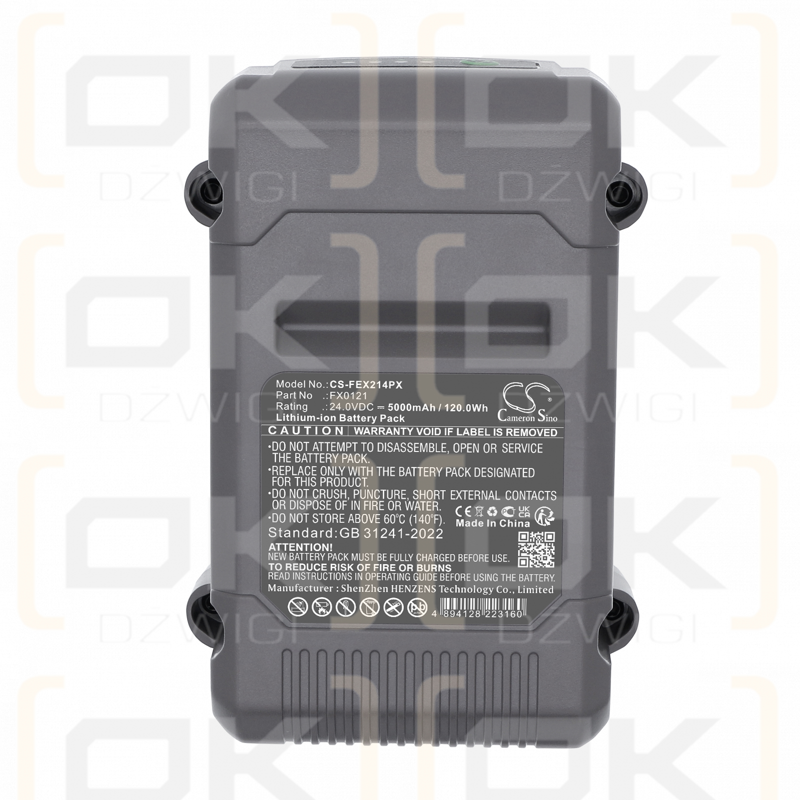 FLEX FX4111-Z / FX0121 5000 mAh Li-ion 24 V (Cameron Sino)