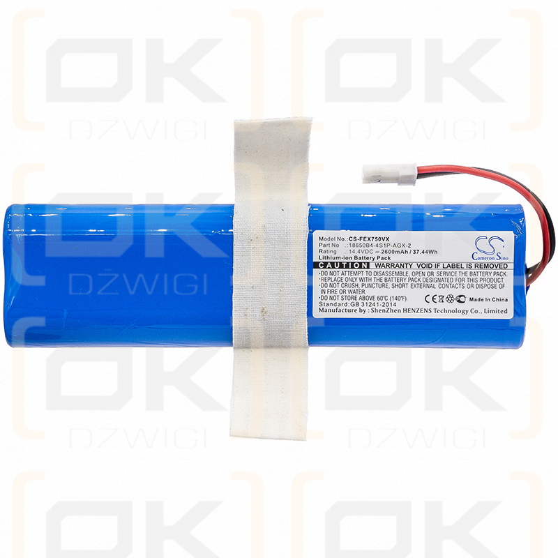 Ilife X750 / 18650B4-4S1P-AGX-2 2600mAh Li-ion 14.4V (Cameron Sino)