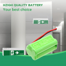 Fischer AW-0480-0080AAA-NM01 800mAh Ni-MH 4.8V (Cameron Sino)