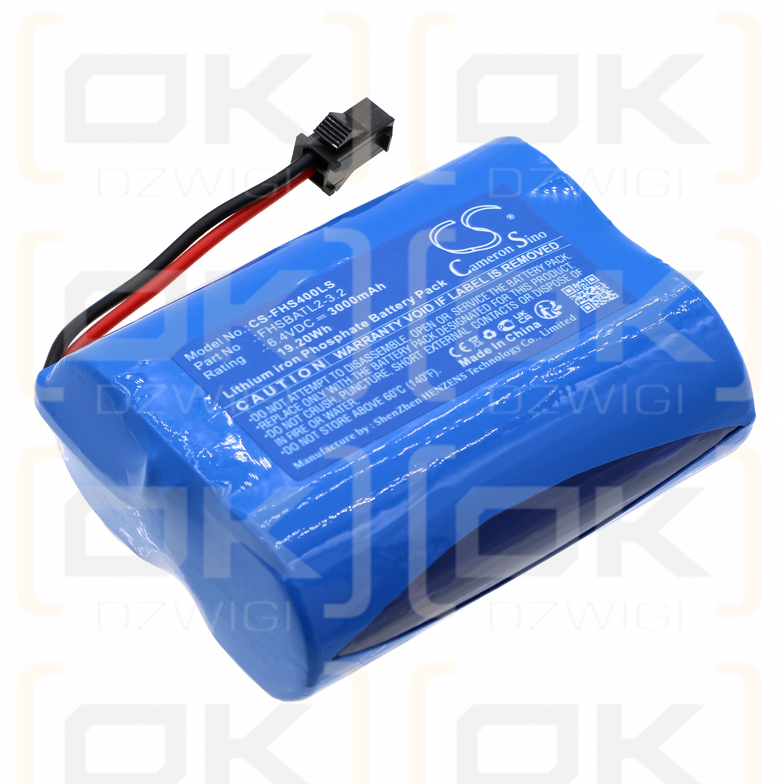 Fullham FHSAC1-UNV-40L / FHSBATL2-3.2 3000 mAh LiFePO4 6,4 V (Cameron Sino)