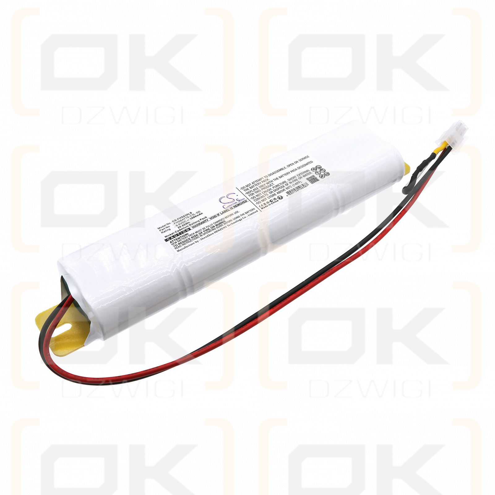 Fullham FHSBATT8-C3L-SD / FHSBATT8-C3L-SD 3000mAh Ni-CD 9.6V (Cameron Sino)