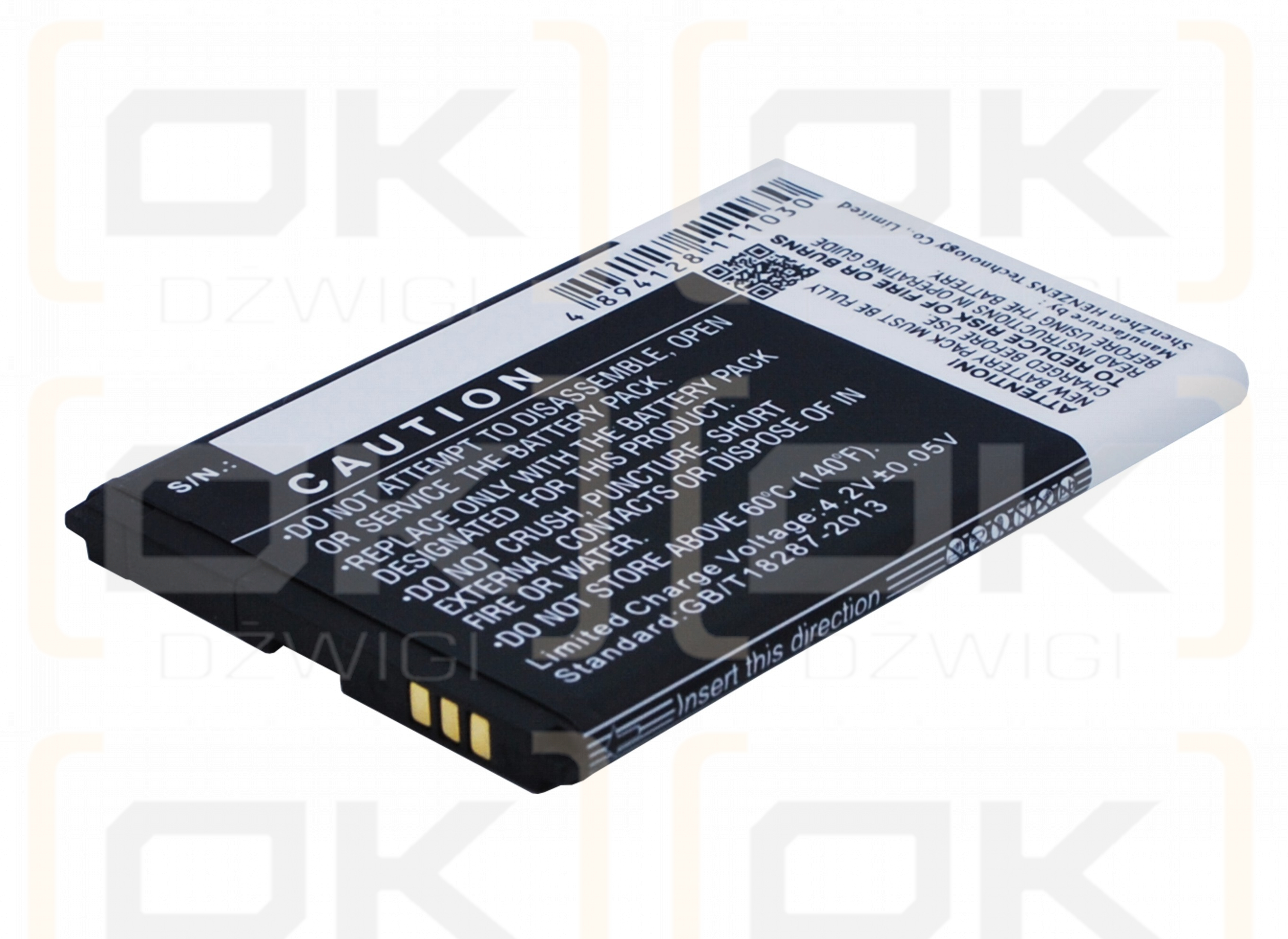 Fly IQ430 Evocar / BL4237 1300mAh Li-ion 3.7V (Cameron Sino)