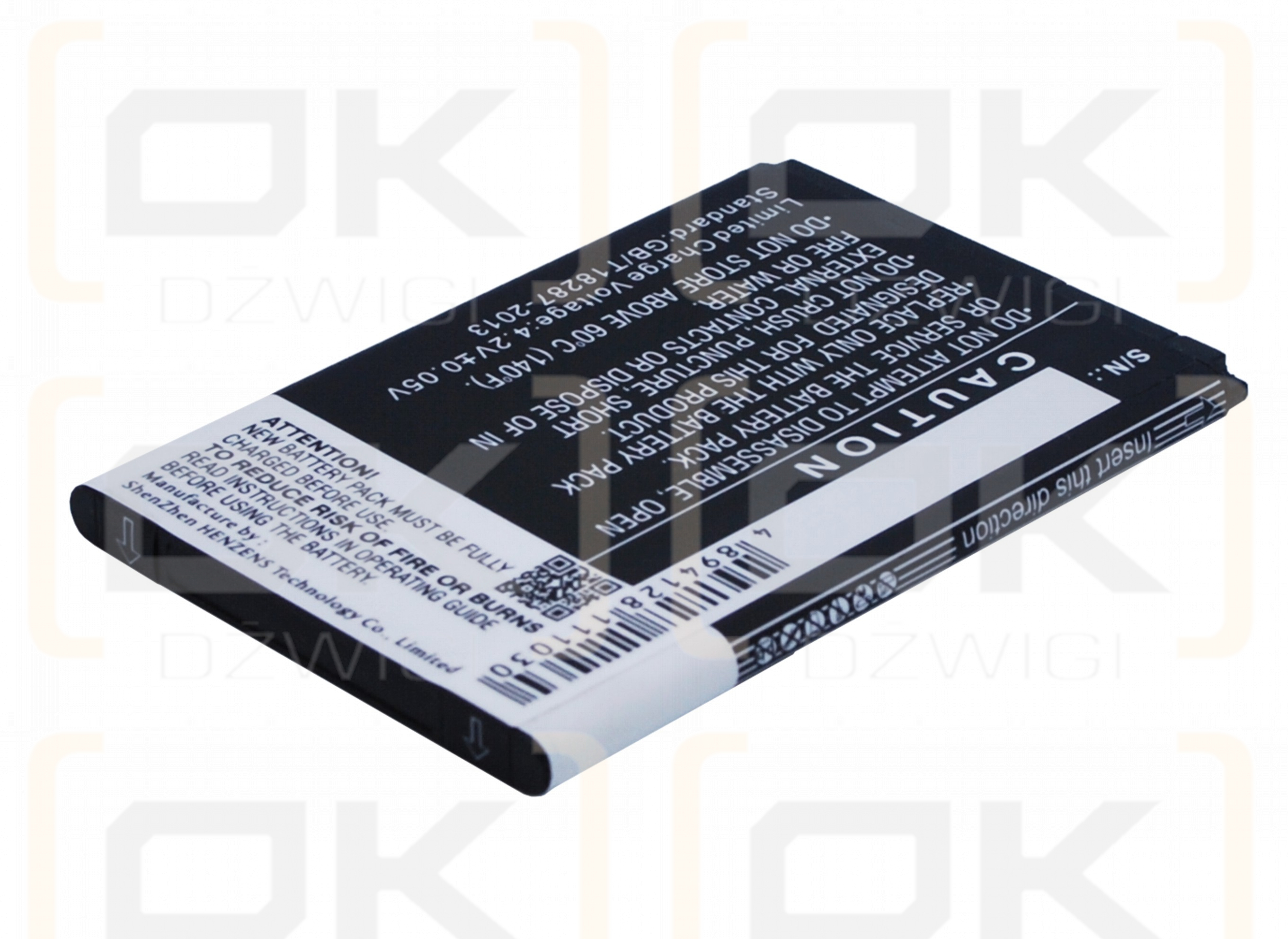 Fly IQ430 Evocar / BL4237 1300mAh Li-ion 3.7V (Cameron Sino)