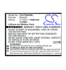 Fly Nimbus 8 / BL6425 1500 mAh Li-ion 3.7 V (Cameron Sino)