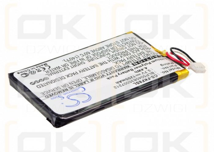 Falk F12 / BLP5040835007212 1200mAh Li-Polymer 3.7V (Cameron Sino)