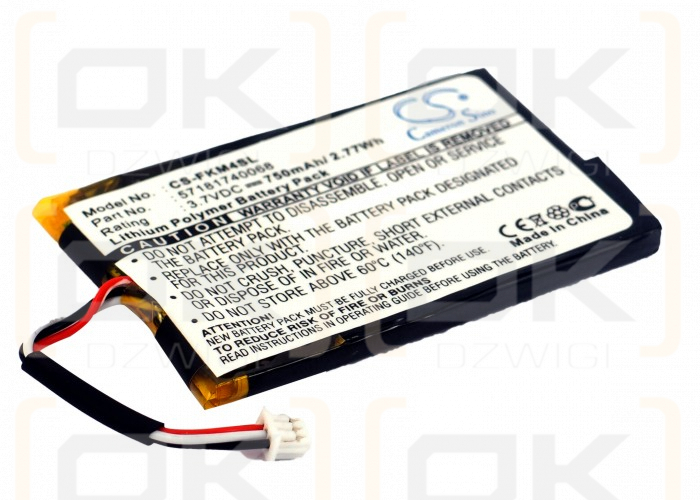 FALK M8 / 57181740068 750mAh Li-Polímero 3.7V (Cameron Sino)