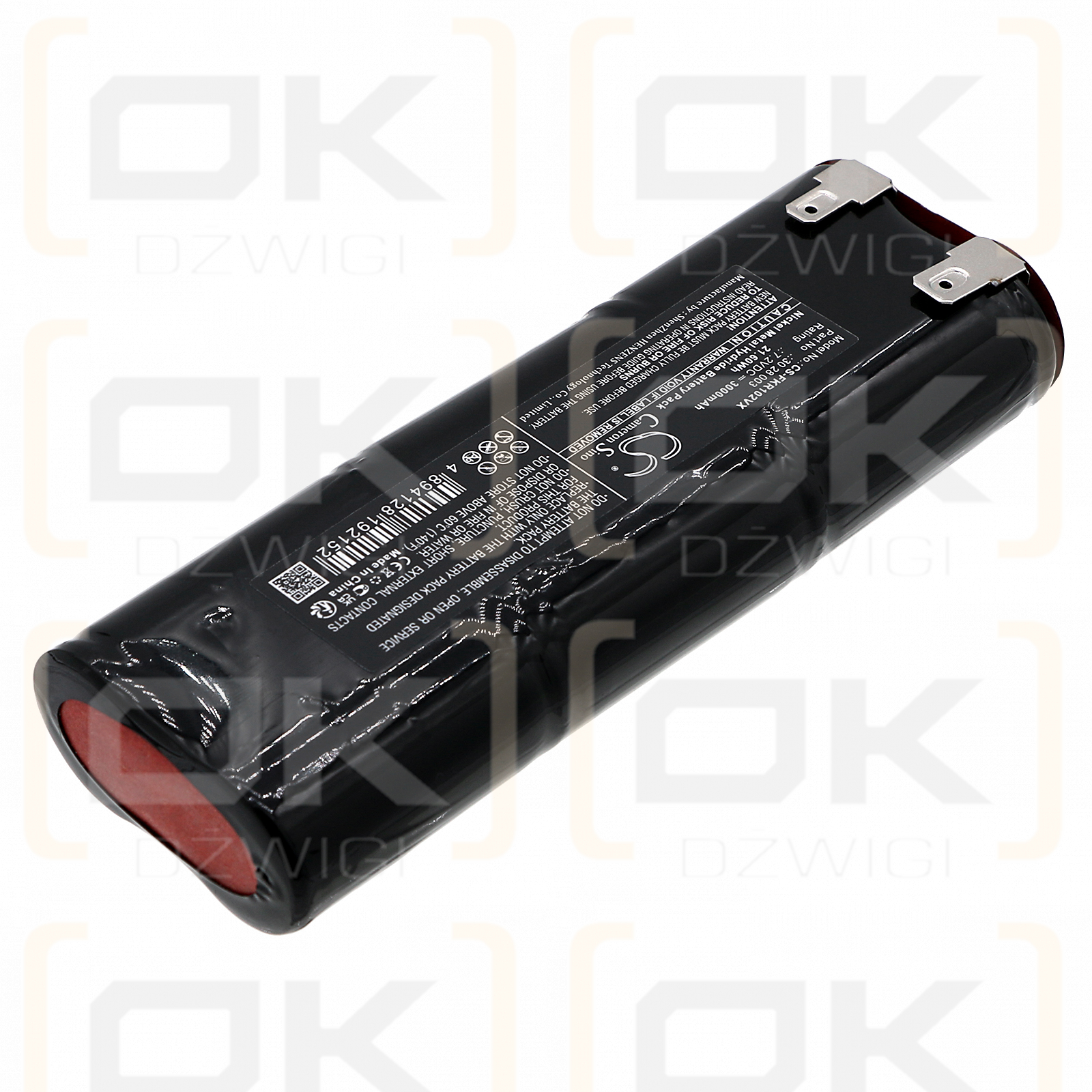 Fakir IC1022 / 30 28 003 3000 mAh Ni-MH 7,2 V (Cameron Sino)