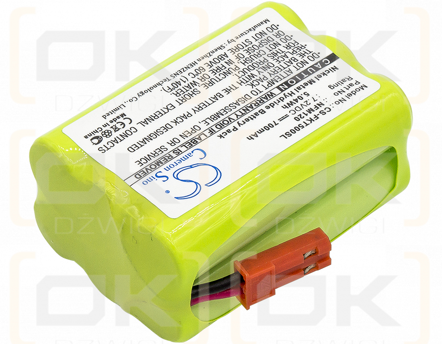 Fluke FT500 / NFM120 700mAh Ni-MH 7.2V (Cameron Sino)