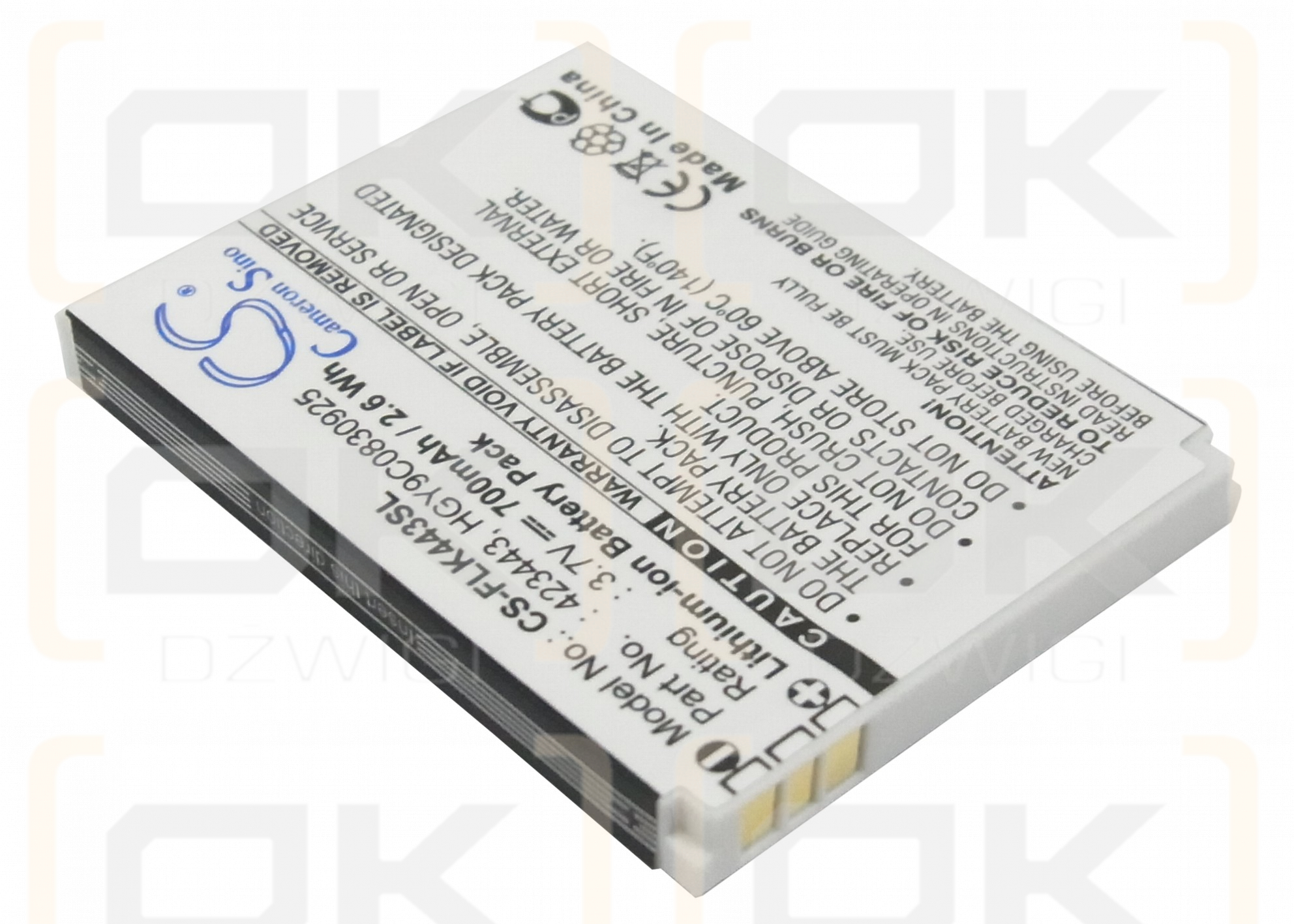 FOXLINK 423443 / 423443 700 mAh Li-Ion 3,7 V (Cameron Sino)