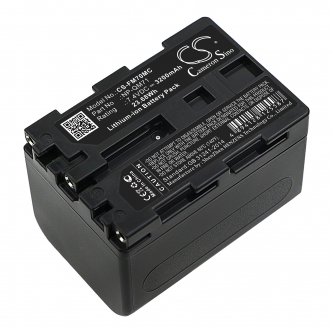 Sony DCR-PC9E / NP-QM71 3200mAh Li-ion 7.4V (Cameron Sino)