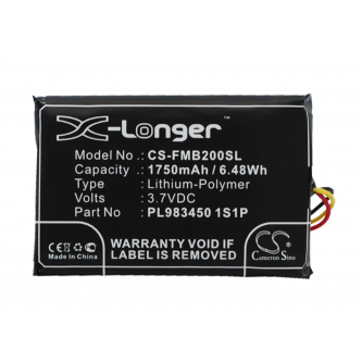 Falcom Mambo 2 / PL983450 1S1P 1750 mAh Li-Polymer 3,7 V (Cameron Sino)