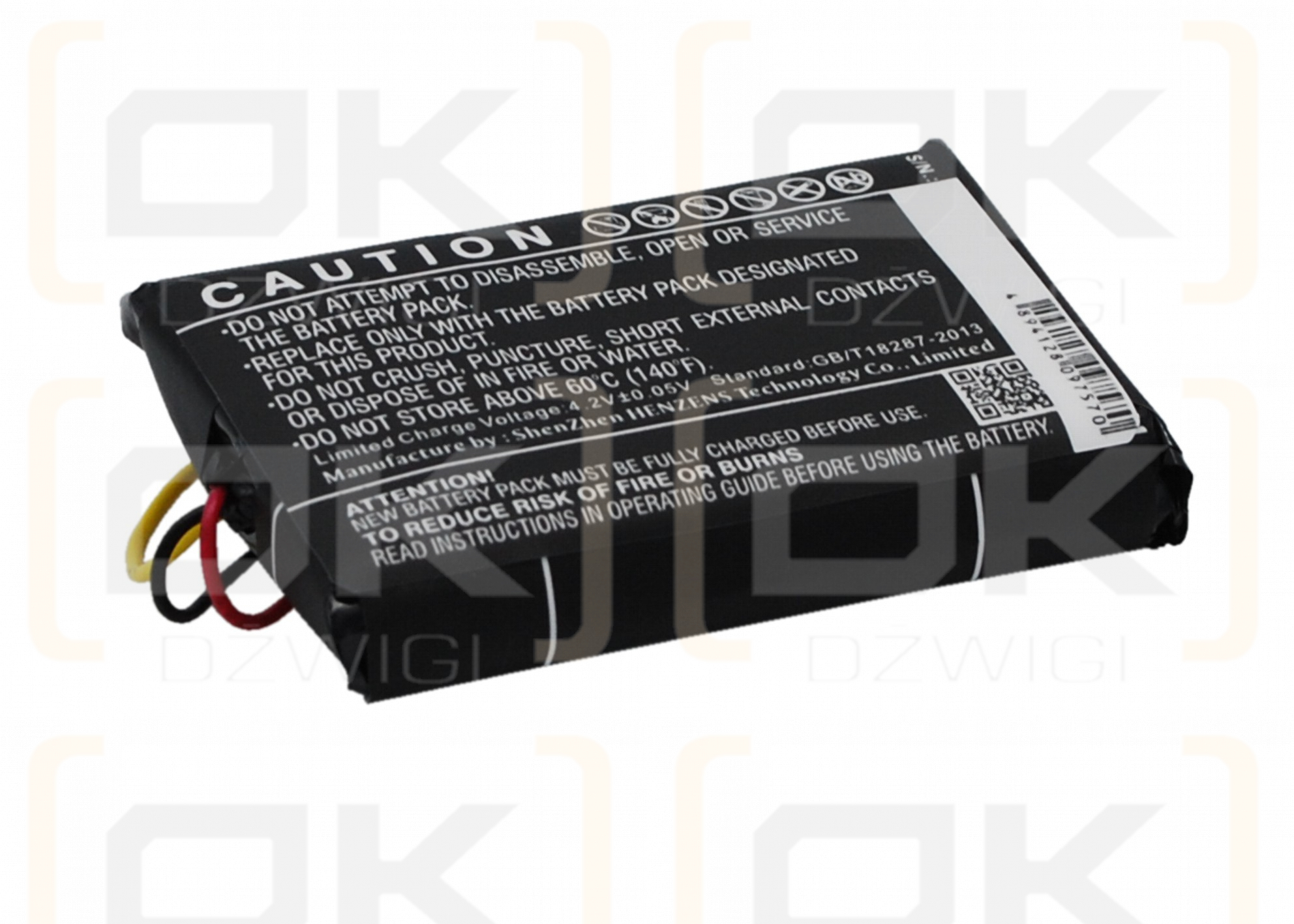 Falcom Mambo 2 / PL983450 1S1P 1750 mAh Li-Polymer 3,7 V (Cameron Sino)