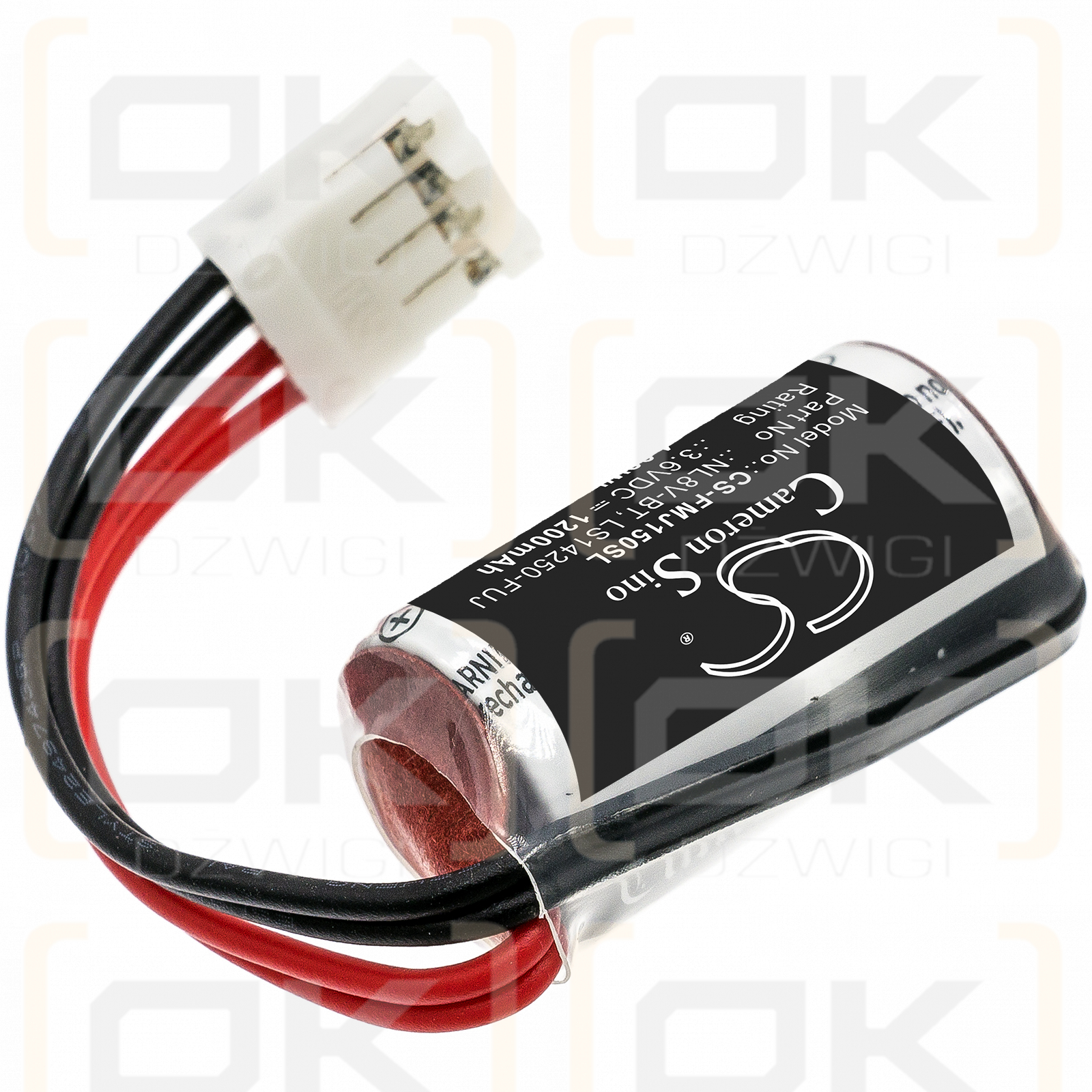 Fuji Electric SPS-Uhr RTC / NL8V-BT 1200 mAh Li-SOCl2 3,6 V (Cameron Sino)