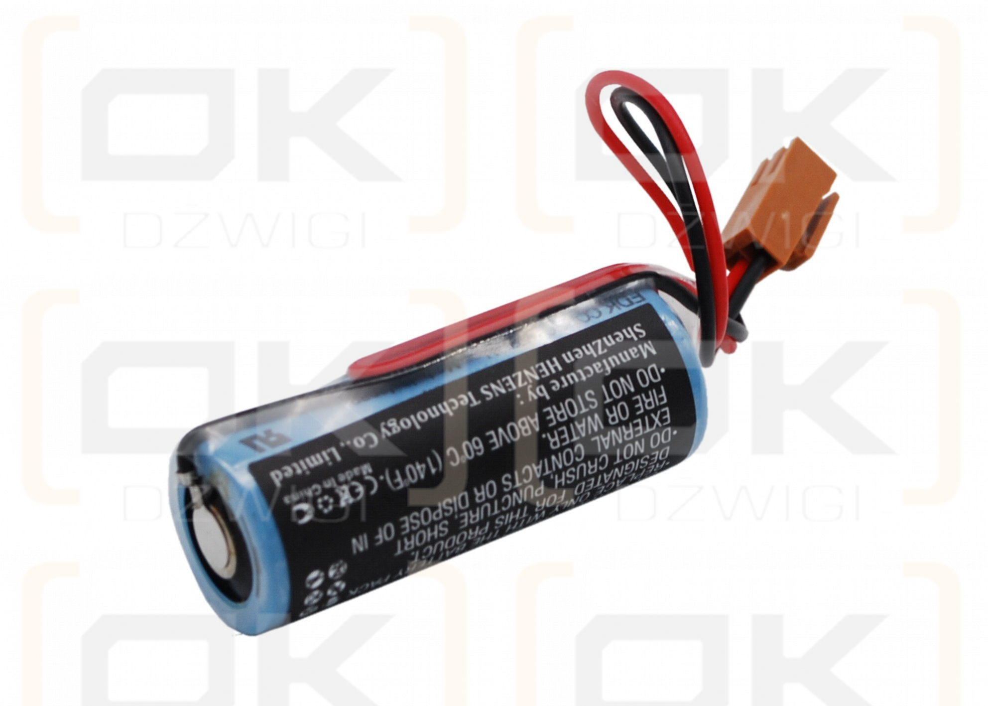 Martillo Cutler / 44A724534-001 2000mAh Li-MnO2 3.0V (Cameron Sino)