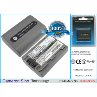 Sony HDR-HC3E / NP-FP51D 680 mAh Li-ion 7,4 V (Cameron Sino)