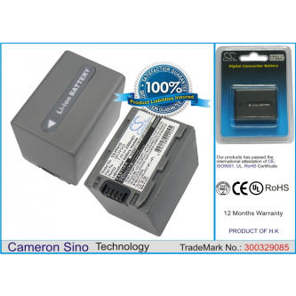 Sony HDR-HC3 / NP-FP91D 2300 mAh Li-ion 7,4 V (Cameron Sino)