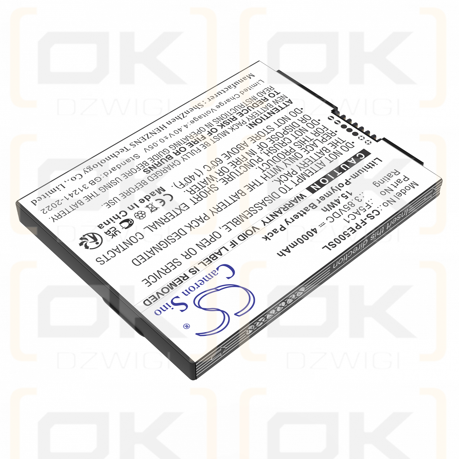 Fairphone Fairphone 5 / F5AC1 4000 mAh Li-Polymer 3.85 V (Cameron Sino)