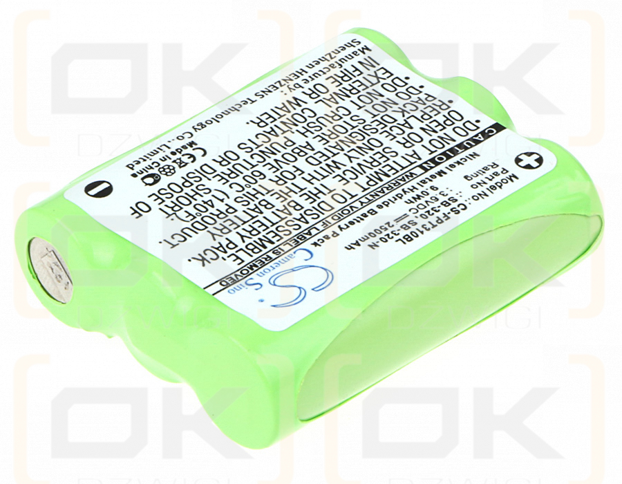 Falcon PT2000 / SB-320 2500mAh Ni-MH 3.6V (Cameron Sino)