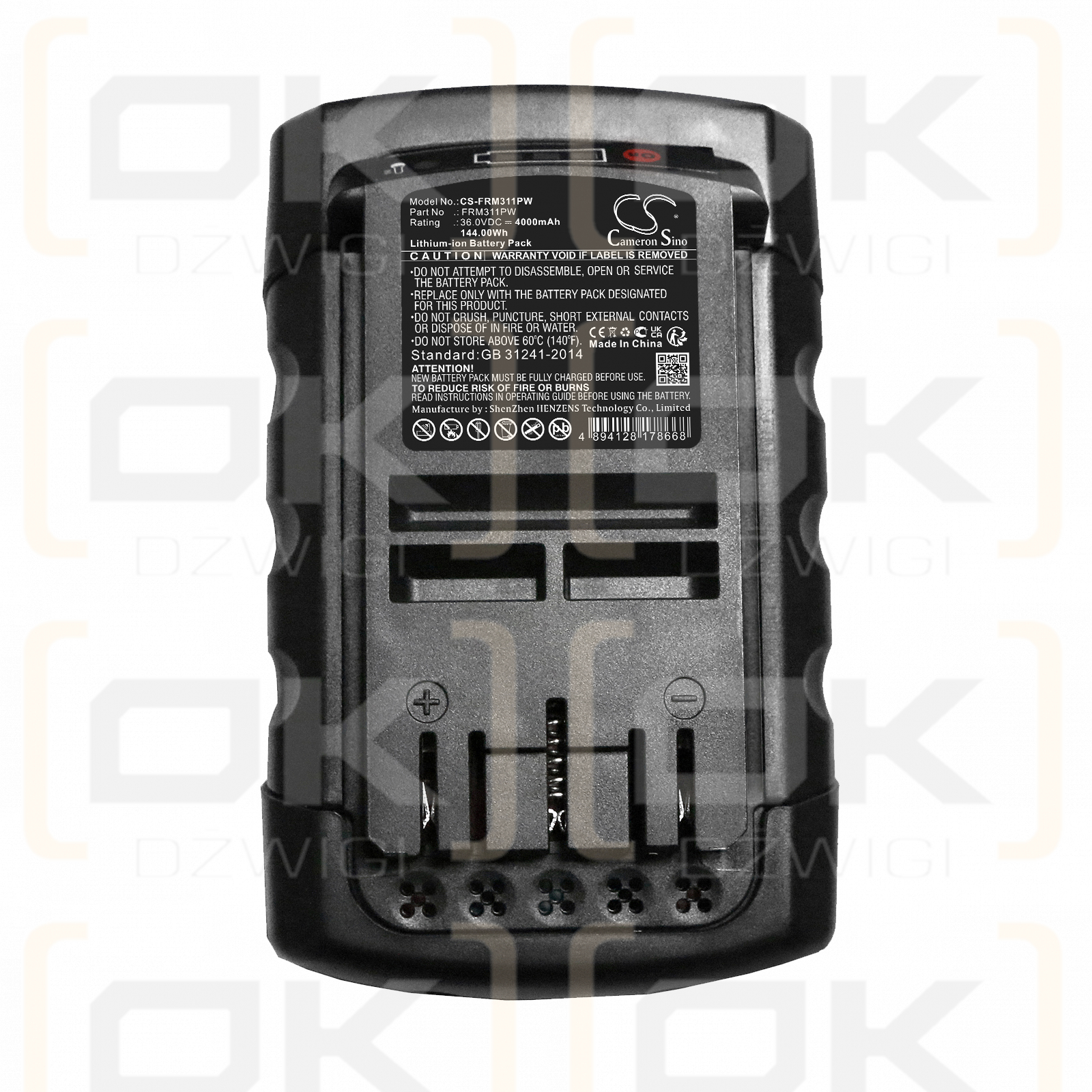 Signode  BXT2-32 4000mAh Li-ion 36.0V (Cameron Sino)