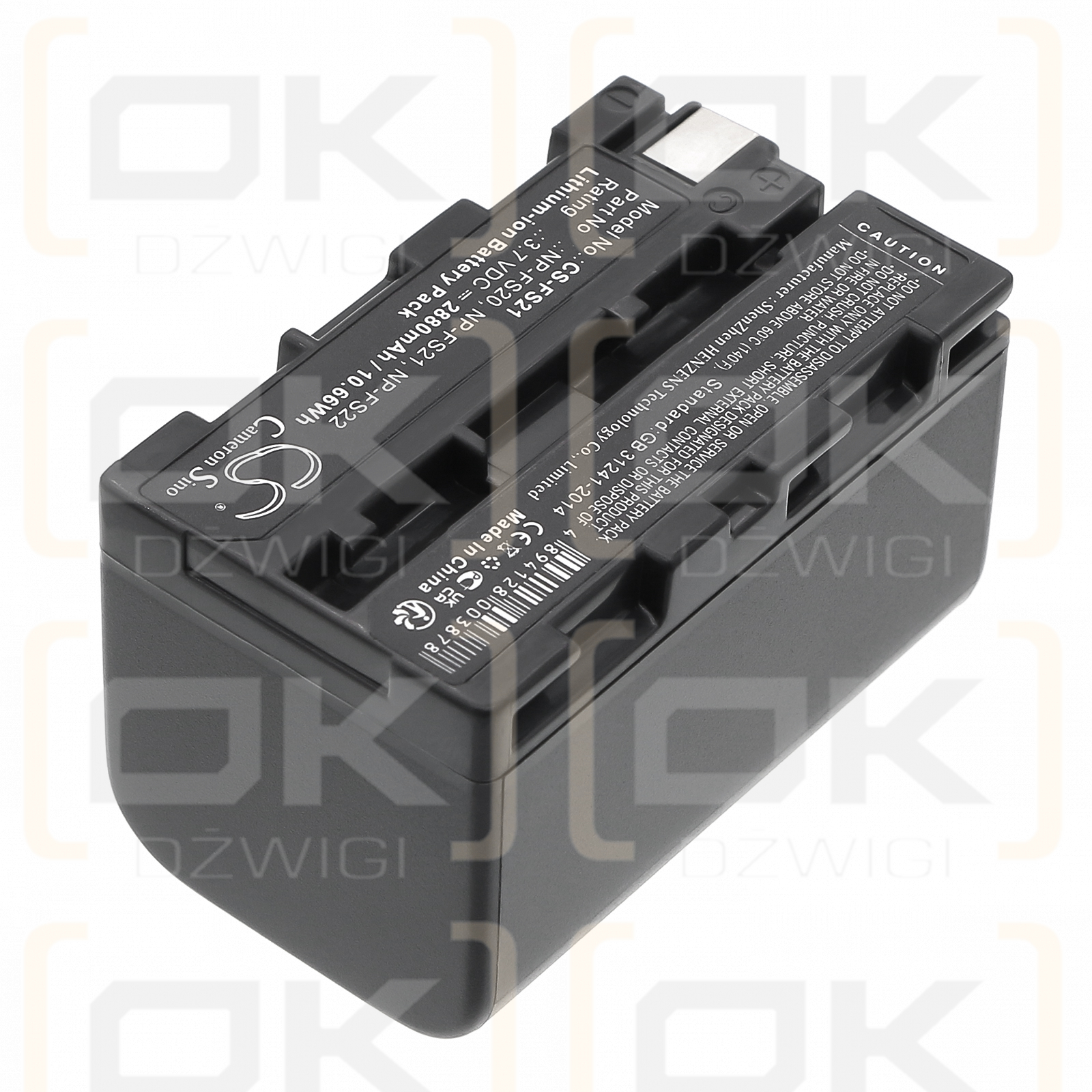 Sony DCR-PC4E / NP-FS20 2880mAh Li-ion 3.7V (Cameron Sino)