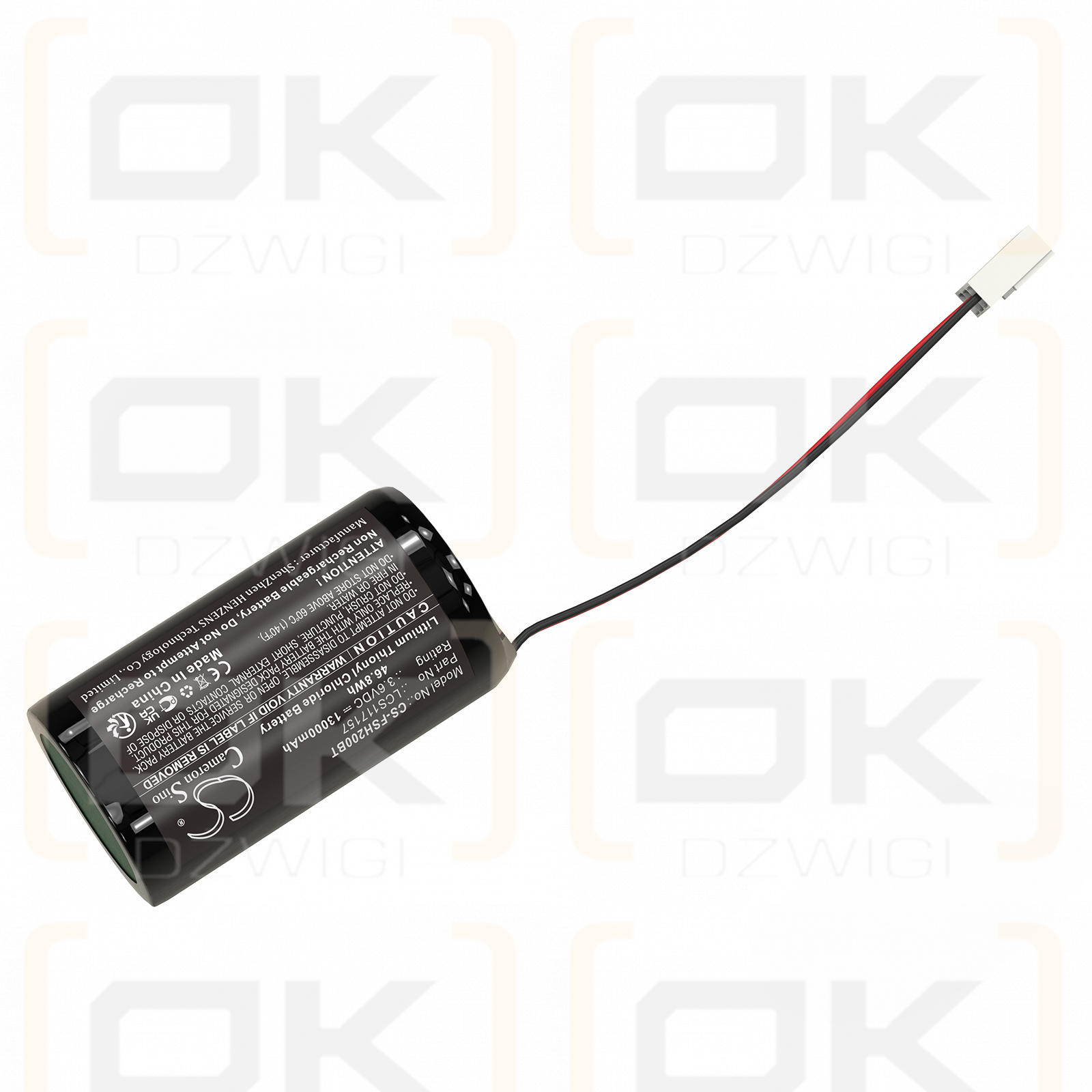 FICHET LSH20 / LCS117157 13000 mAh Li-SOCl2 3,6 V (Cameron Sino)
