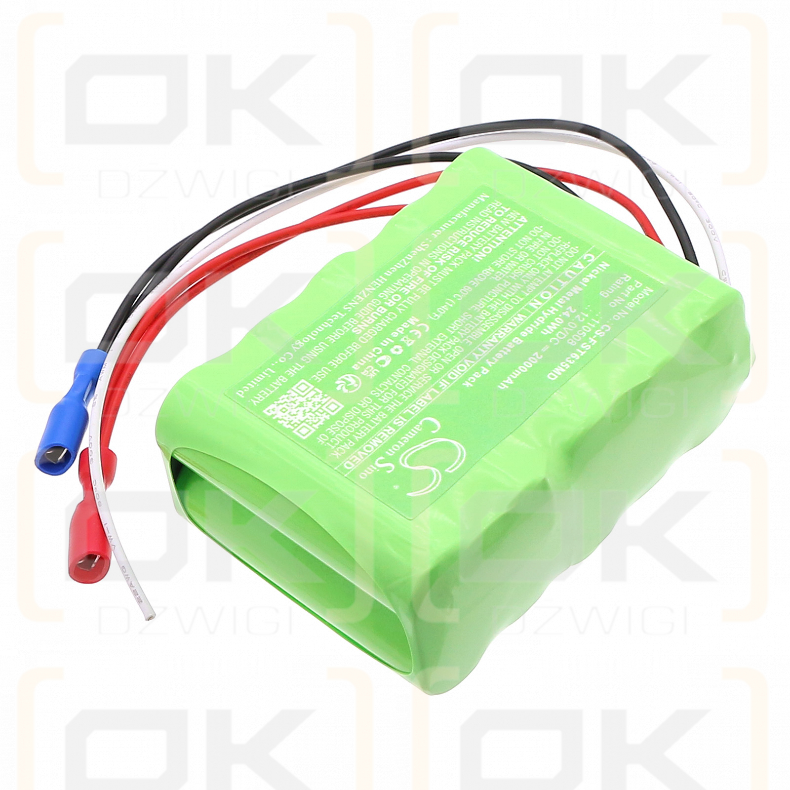 Fahl Suction Unit Tracheoport / 110508 2000mAh Ni-MH 12.0V (Cameron Sino)