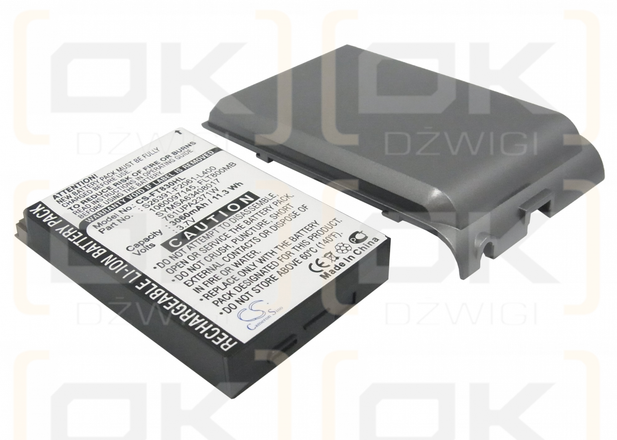 Fujitsu Loox T830 / S26391-F2061-L400 3060mAh Li-Polímero 3.7V (Cameron Sino)