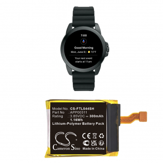 FOSSIL Gen 5E 44mm / APP00311 300mAh Li-Polymer 3.85V (Cameron Sino)