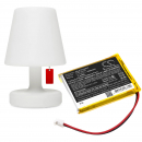 Lámpara de mesa LED Fatboy Edison / PN704050 1600mAh Li-Polymer 3.7V (Cameron Sino)