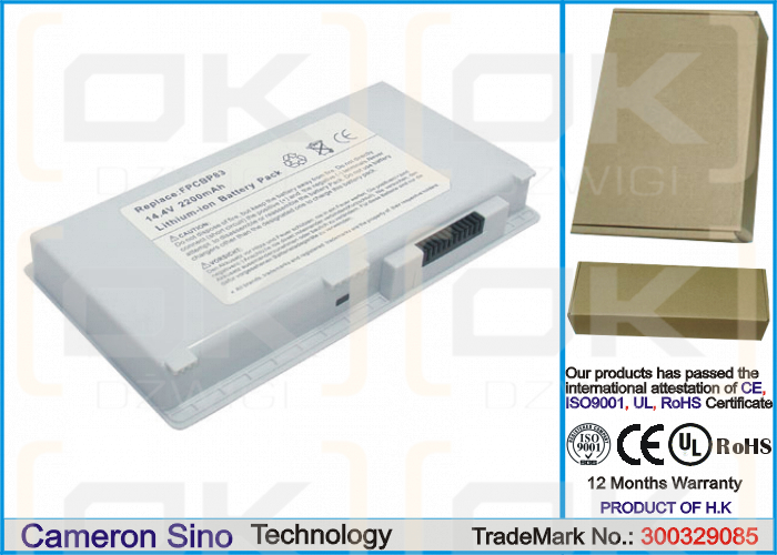 Fujitsu FMV-BIBLO NB75L/TS / 644180 2200 mAh Li-Ion 14,4 V (Cameron Sino)
