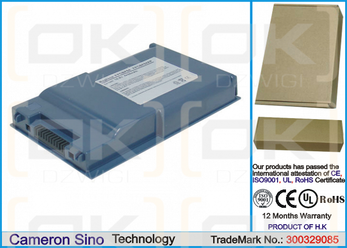 Fujitsu LifeBook S6130 / FPCBP64 4400 mAh Li-ion 10.8 V (Cameron Sino)
