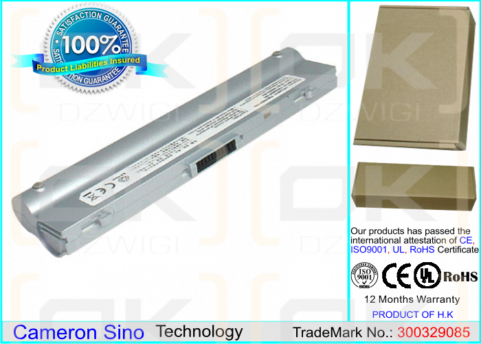 Fujitsu FMV-650MC8/W / FMVNBP109 4400 mAh Li-ion 10.8 V (Cameron Sino)