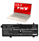 Fujitsu LifeBook WC2/E3 / CP790491-01 3400 мАч литий-полимерный 15,4 В (Cameron Sino)