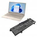 Fujitsu LifeBook WC2/E3 / CP790491-01 3400 мАч литий-полимерный 15,4 В (Cameron Sino)