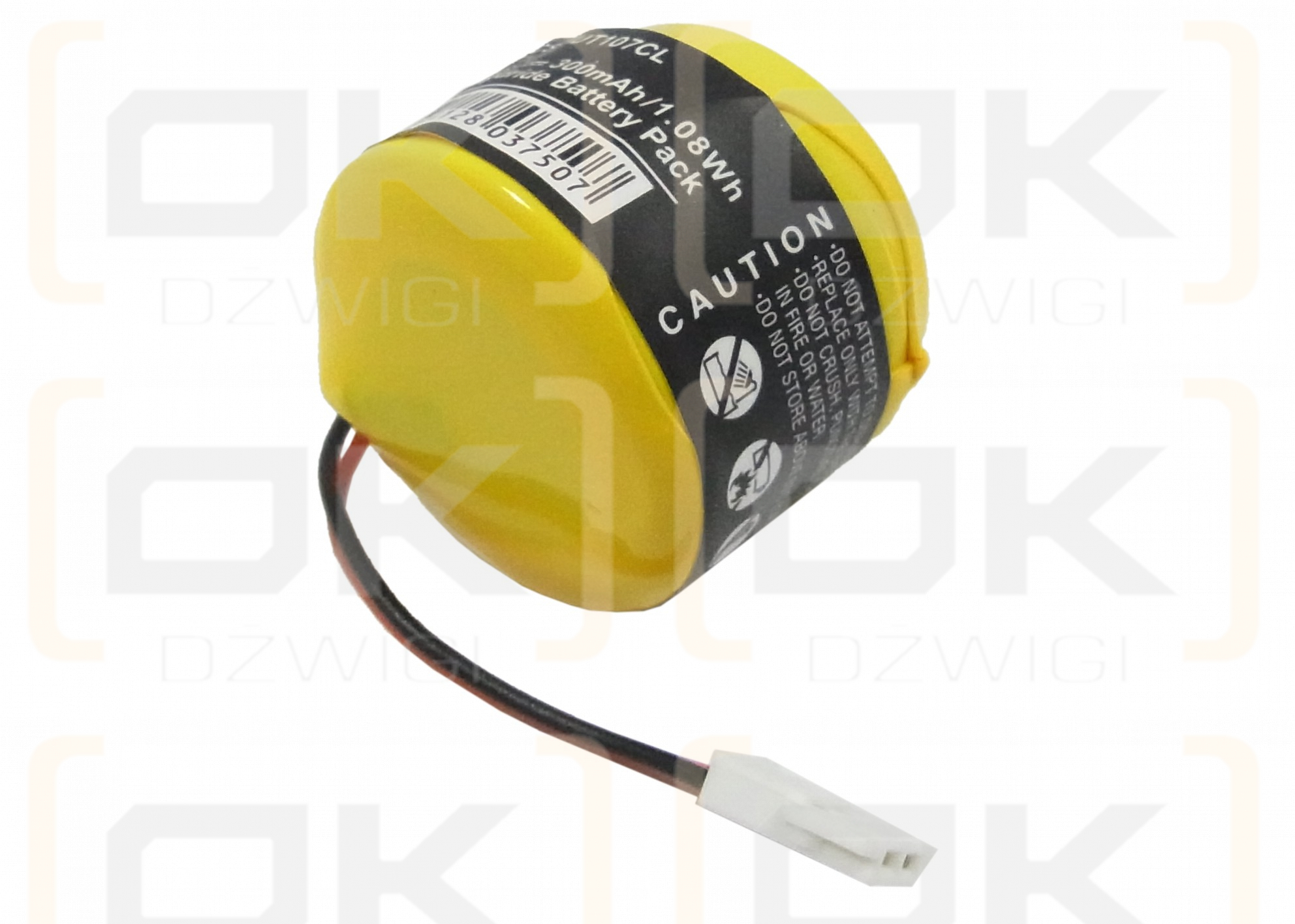 GP/T107 300mAh Ni-MH 3,6V (Cameron Sino)