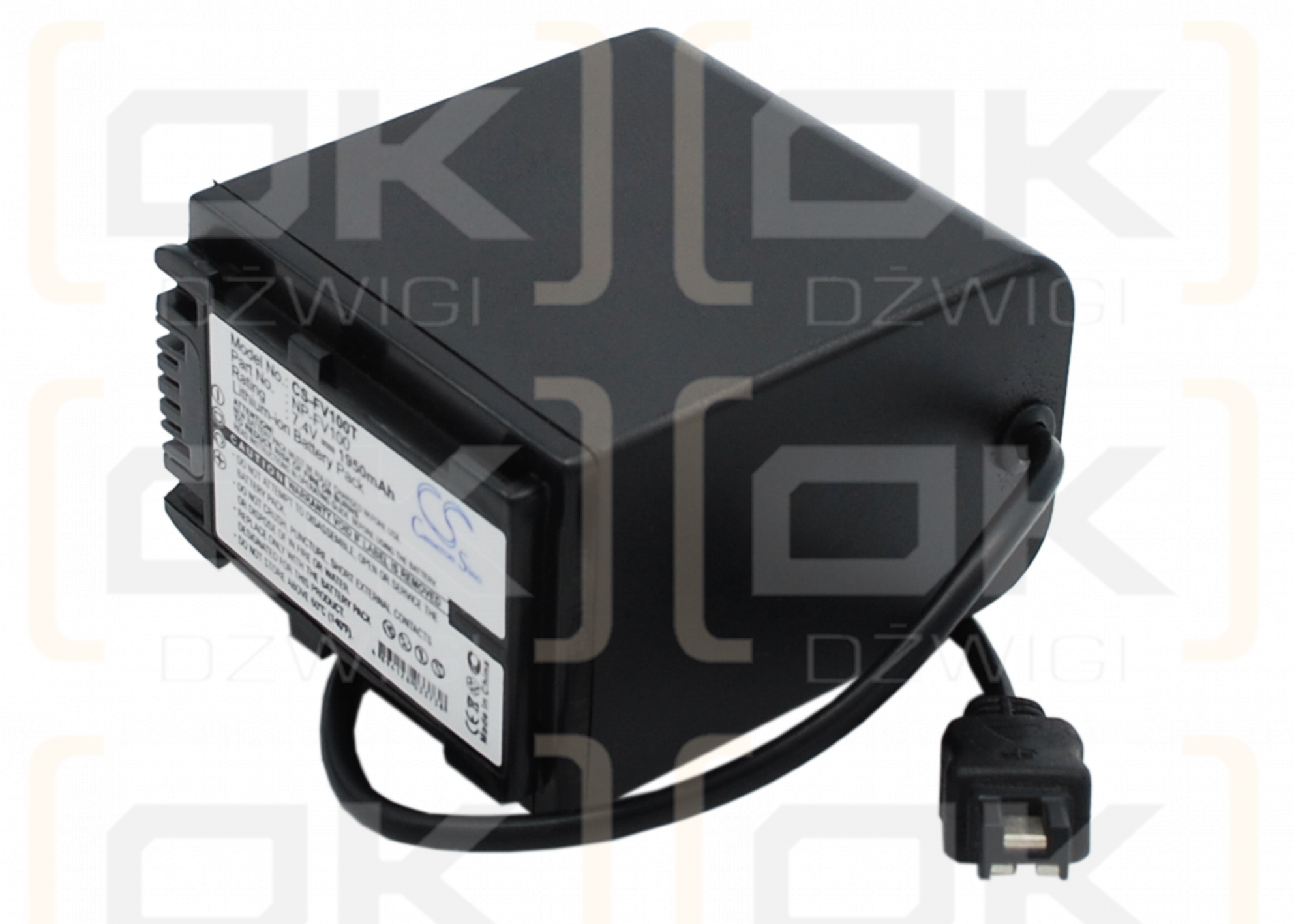 Sony HDR-CX110R / NP-FV100 1950 mAh Li-ion 7,4 V (Cameron Sino)