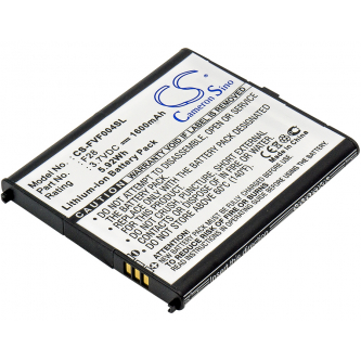 Fujitsu Arrows X F-02E / F28 1600 mAh Li-Ion 3,7 V (Cameron Sino)