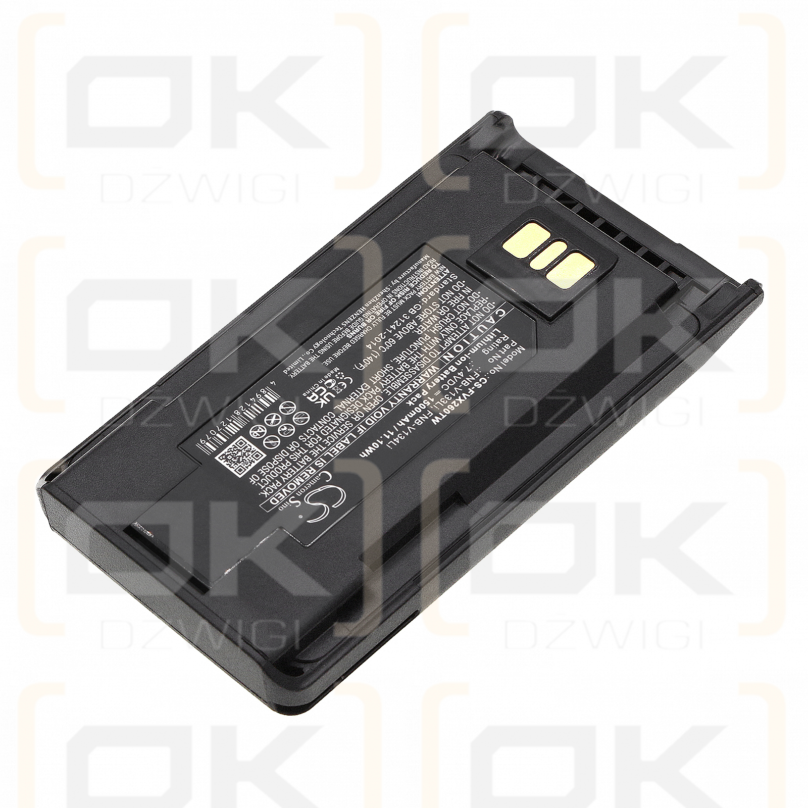 Motorola EVX-539 / FNB-V133Li 1500 mAh Li-Ion 7,4 V (Cameron Sino)