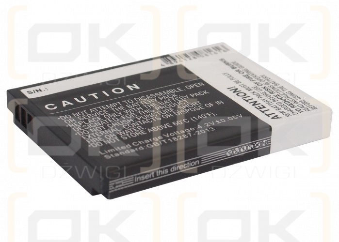 Genérico R536 / YSQ2010KB001861 1450mAh Li-ion 3.7V (Cameron Sino)