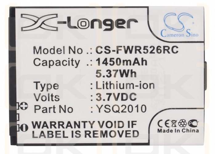 Genérico R536 / YSQ2010KB001861 1450mAh Li-ion 3.7V (Cameron Sino)