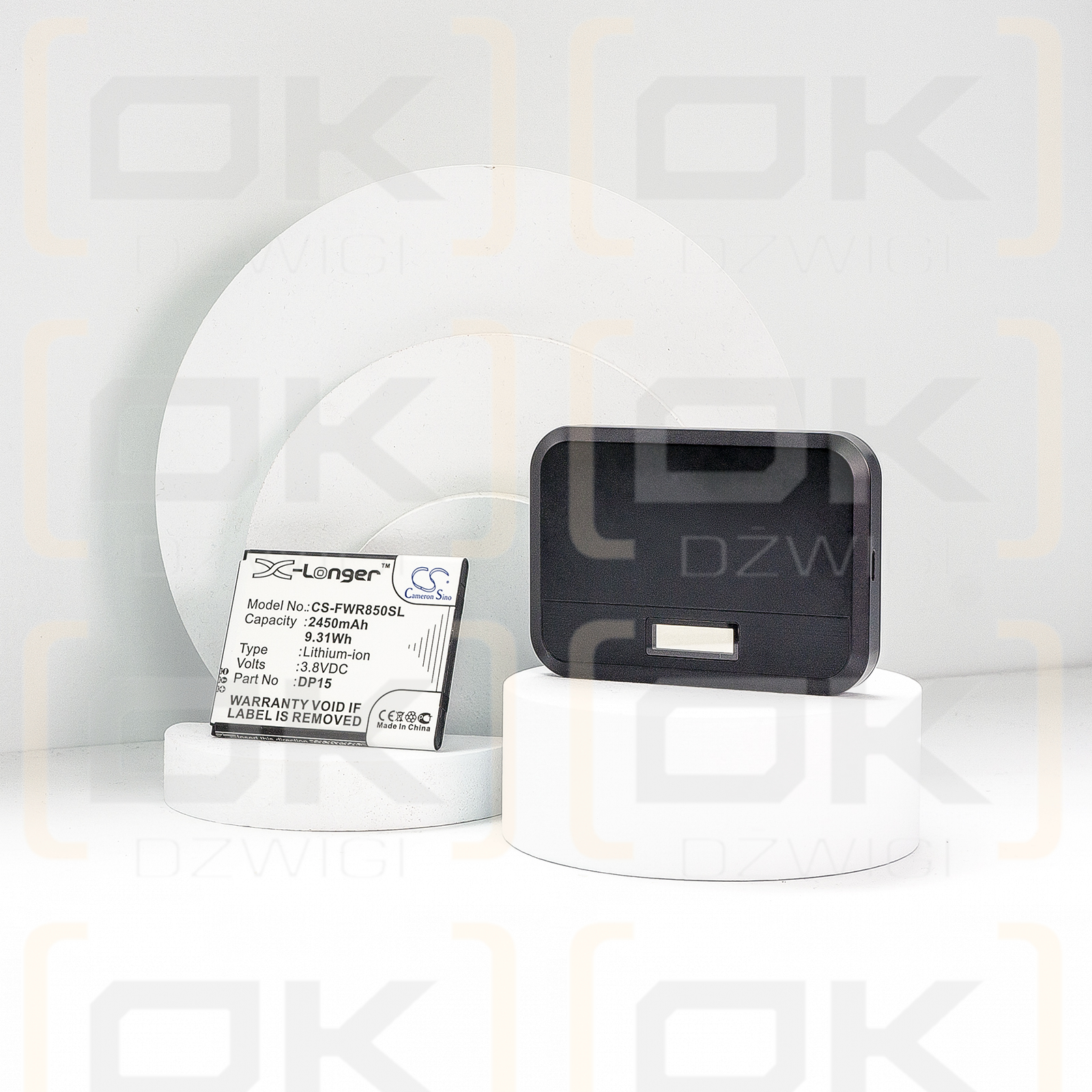 Franklin Wireless R871 / DP15 2450 mAh Li-Ion 3,8 V (Cameron Sino)