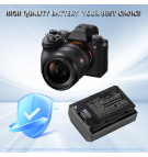Replacement Battery for Sony α6700 / NP-FZ100 2600 mAh Li-ion 7.4 V (Cameron Sino)