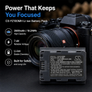 Bateria zamienna do Sony  α6700 / NP-FZ100 2600 mAh Li-ion 7.4 V (Cameron Sino)